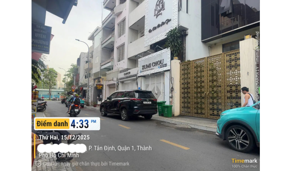 BÁN NHÀ MẶT PHỐ PHƯỜNG TÂN ĐỊNH, QUẬN 1  CŨ 63.5 TỶ GẦN CÔNG VIÊN TIỆN ÍCH XUNG QUANH KHÔNG THIẾU